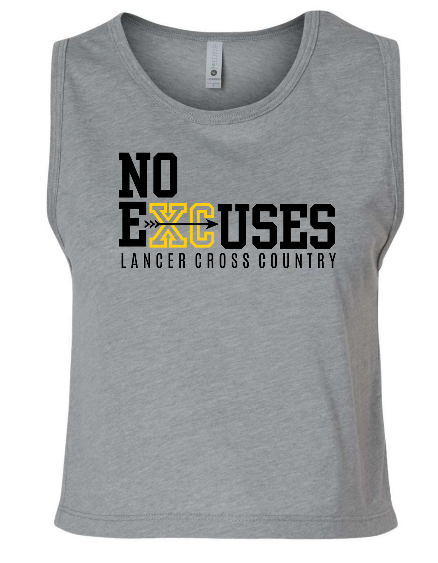 NO EXCUSES - CROP TANK