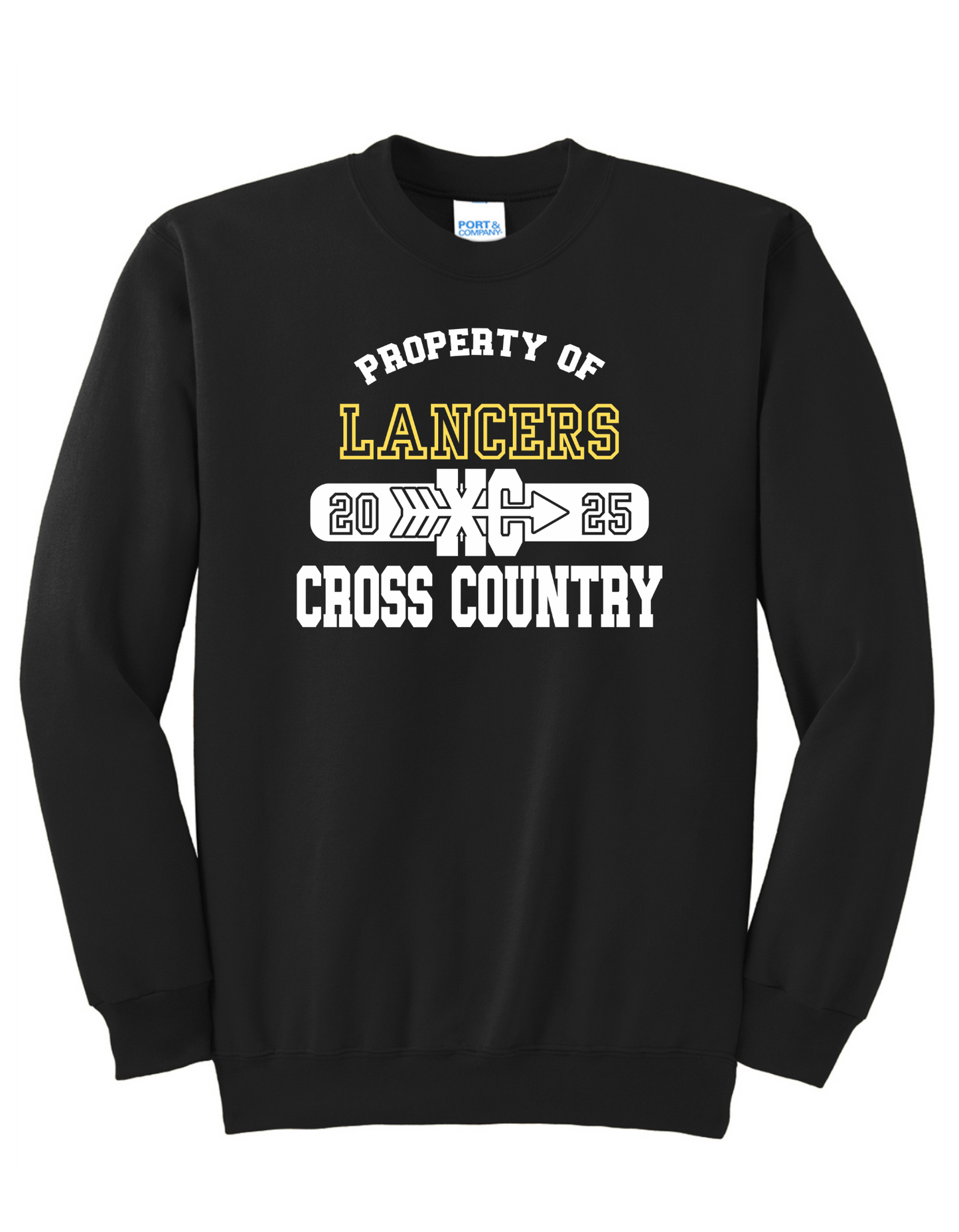 PROPERTY OF LANCERS - LONG SLEEVE TEE