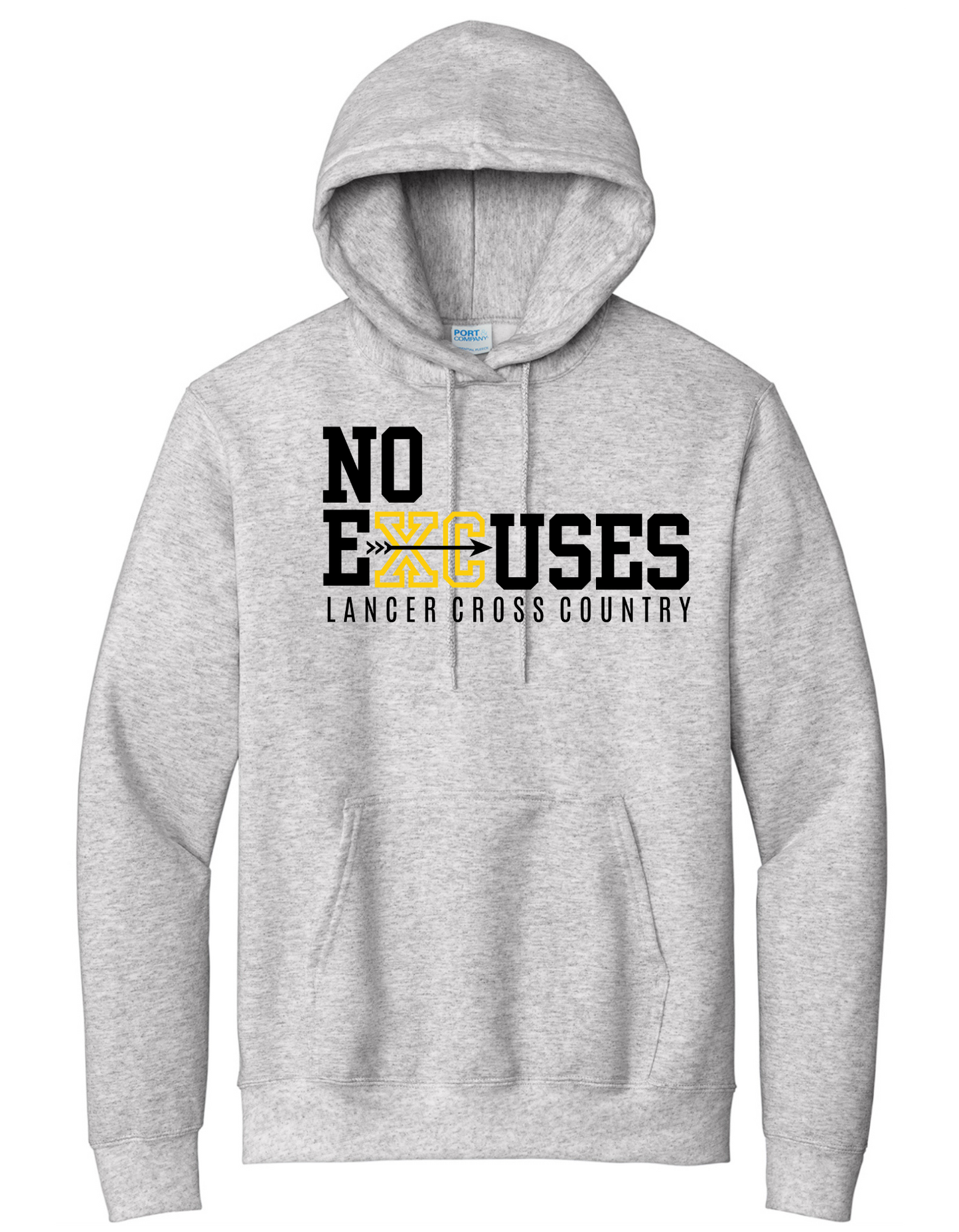 NO EXCUSES - ESSENTIAL FLEECE HOODIE