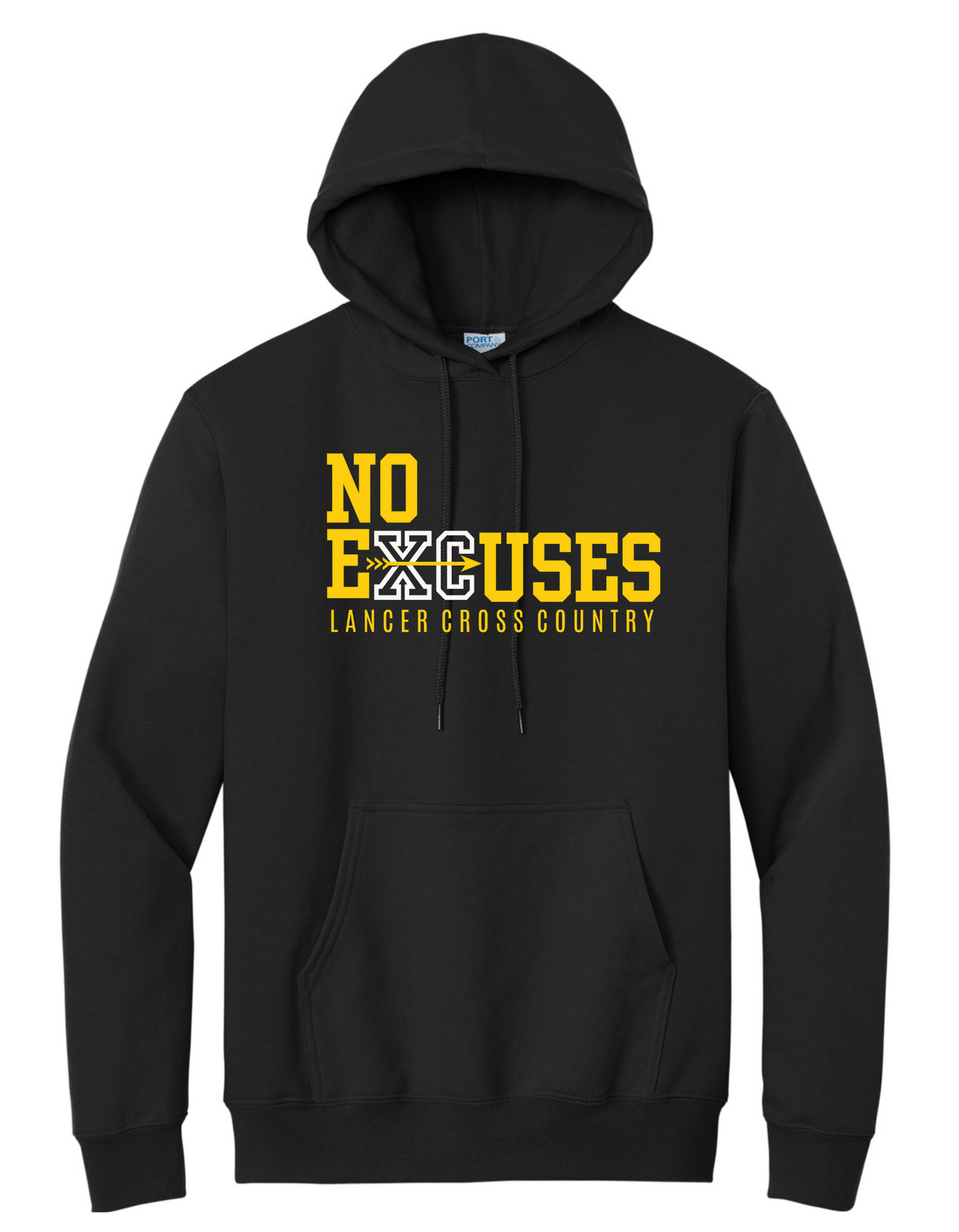 NO EXCUSES - ESSENTIAL FLEECE HOODIE
