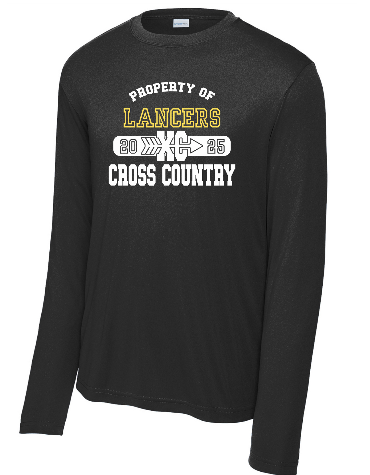 PROPERTY OF LANCERS - LONG SLEEVE DRI FIT TEE