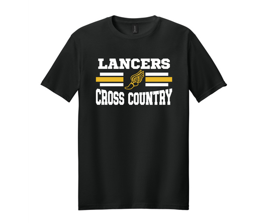 LANCERS XC STRIPE  -  SHORT SLEEVE TEE