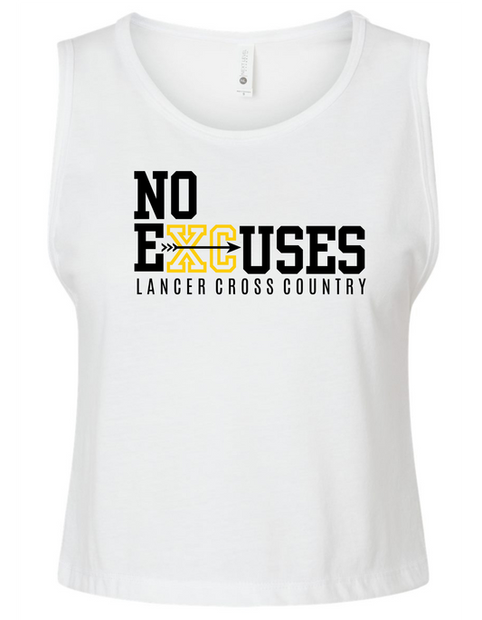 NO EXCUSES - CROP TANK