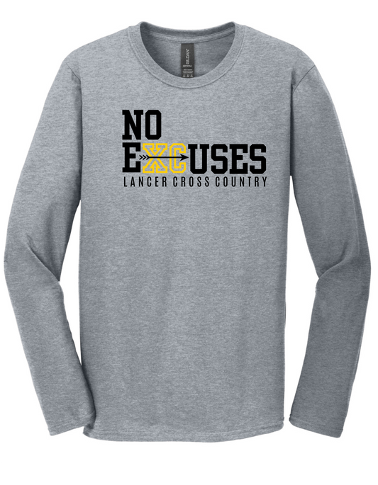NO EXCUSES - LONG SLEEVE TEE