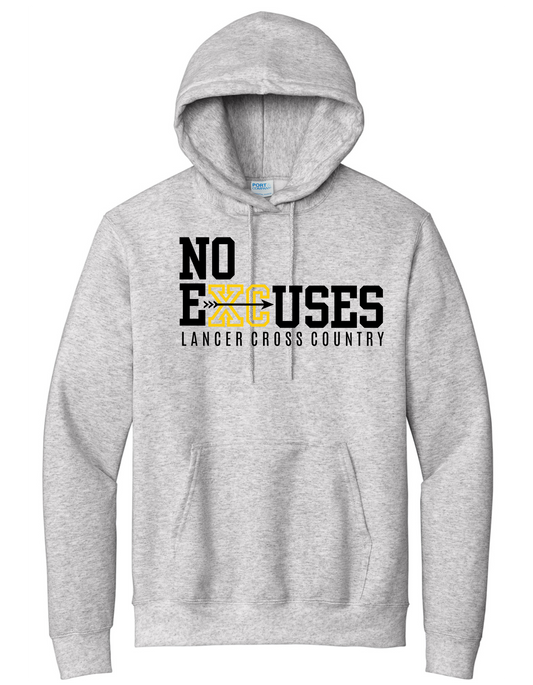 NO EXCUSES - ESSENTIAL FLEECE HOODIE