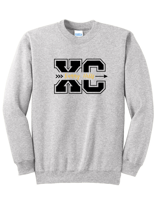 SUNNY HILLS XC - CREW NECK SWEATSHIRT