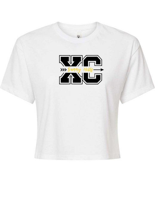 SUNNY HILLS XC - CROP SHORT SLEEVE TEE