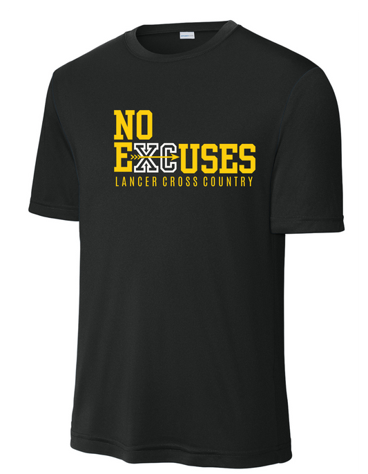 NO EXCUSES - SHORT SLEEVE DRY FIT TEE