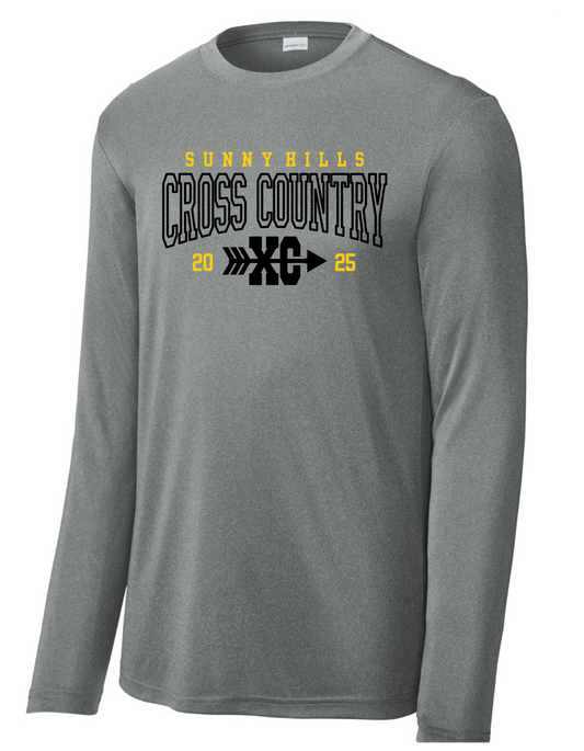 XC 25 - LONG SLEEVE DRI FIT TEE
